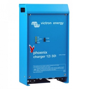 Victron Phoenix acculader 12V/30A (2+1) 120-240VAC